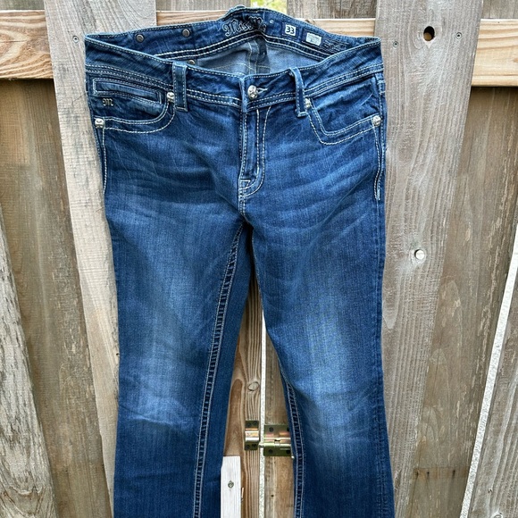 MISS ME boot cut jeans - Picture 5 of 9